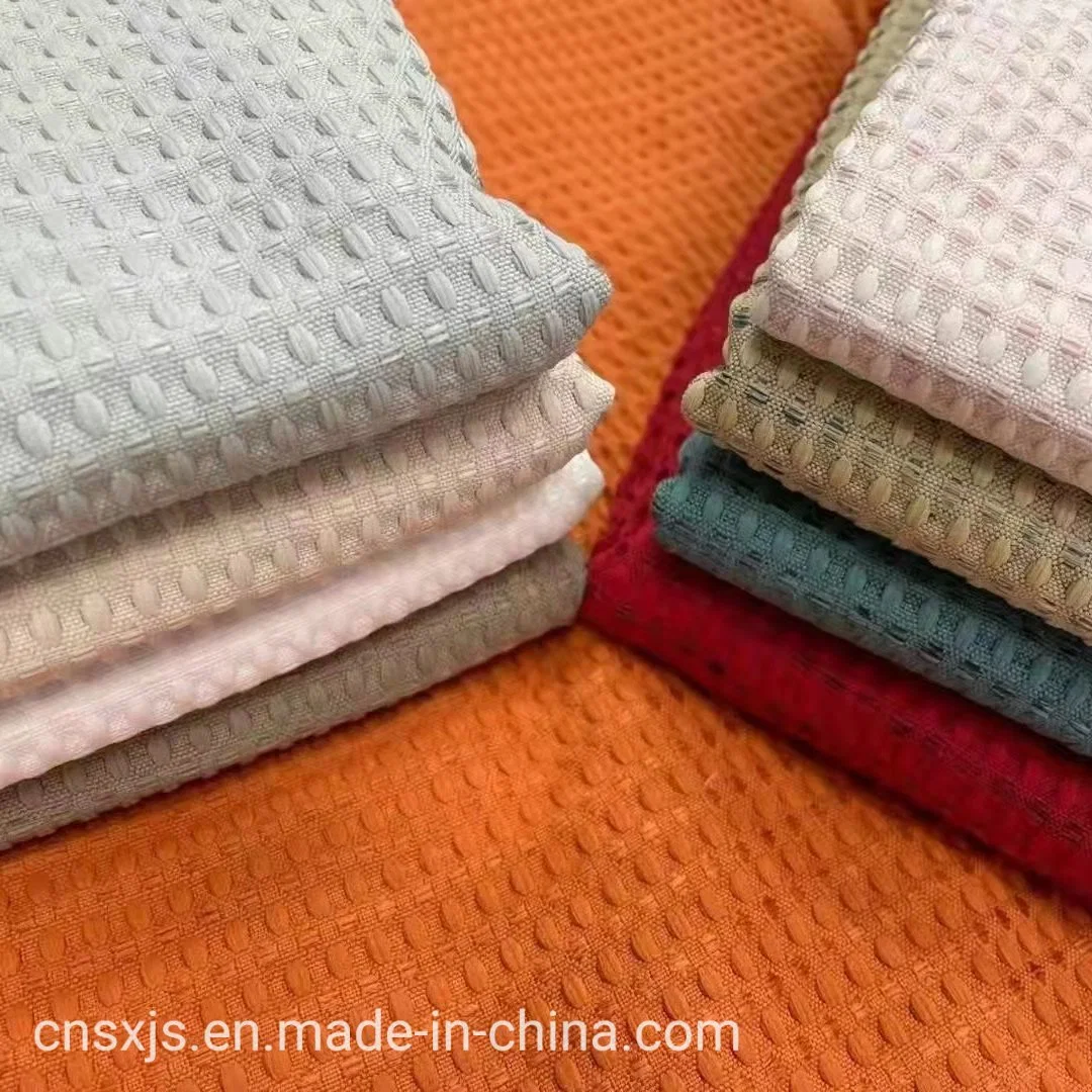 Pure Cotton Waffle Fabric Absorbs Water and Breathes Air