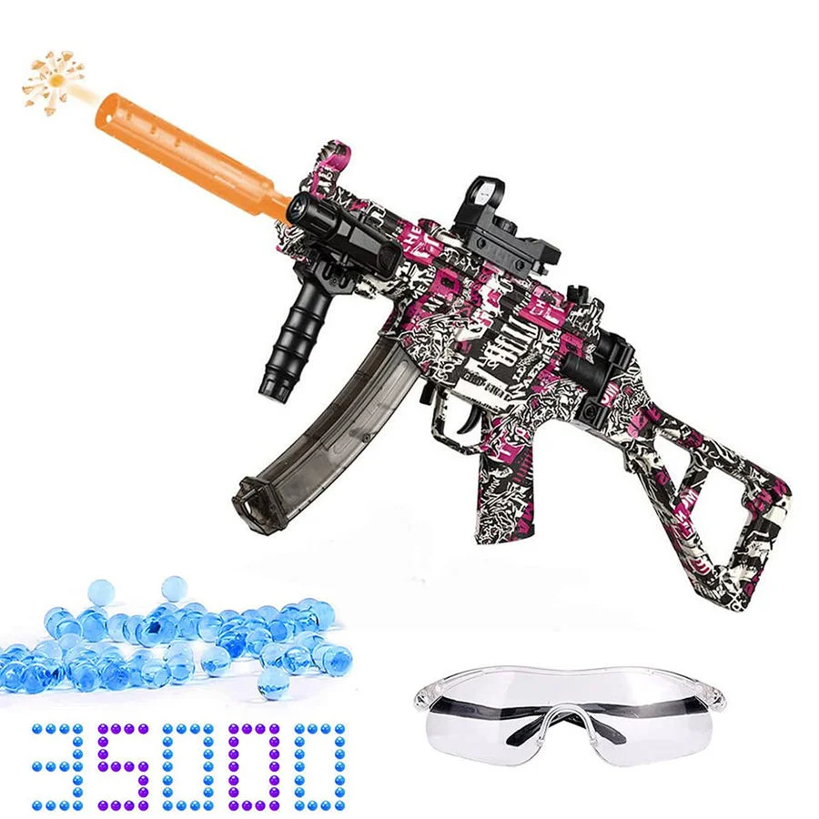 Hot Selling MP5K Gel Blasters M416 Toy Gun Gel eau Perles Blaster pistolet Splatter balle Blaster jouets pistolets activités de plein air