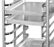 Hot Selling Product Stainless Steel Cooling Trolley Kitchen Bakery Pan Rack