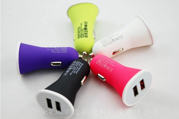 2014 новых 5V/3.1A два порта USB автомобильное зарядное устройство для смартфонов