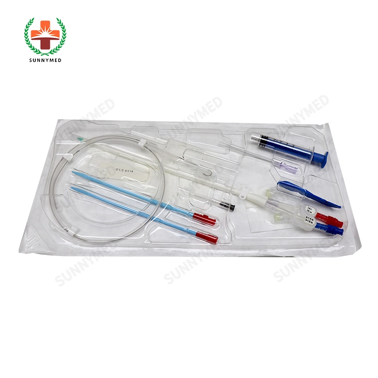 Flexible Disposable Medical Supplies Medical Hemodialysis Catheter Kit