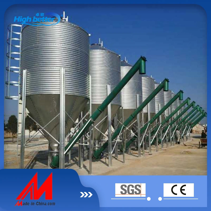 Best Quality Hot-DIP Galvanized Animal Husbandry Equipment Poultry Chicken Feed Silo