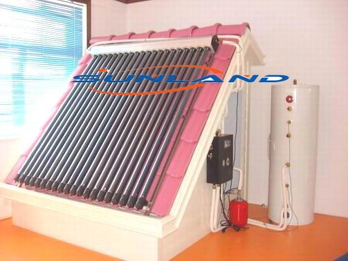 Split Pressurized Active Close Loop Solar Thermal Water Heater System