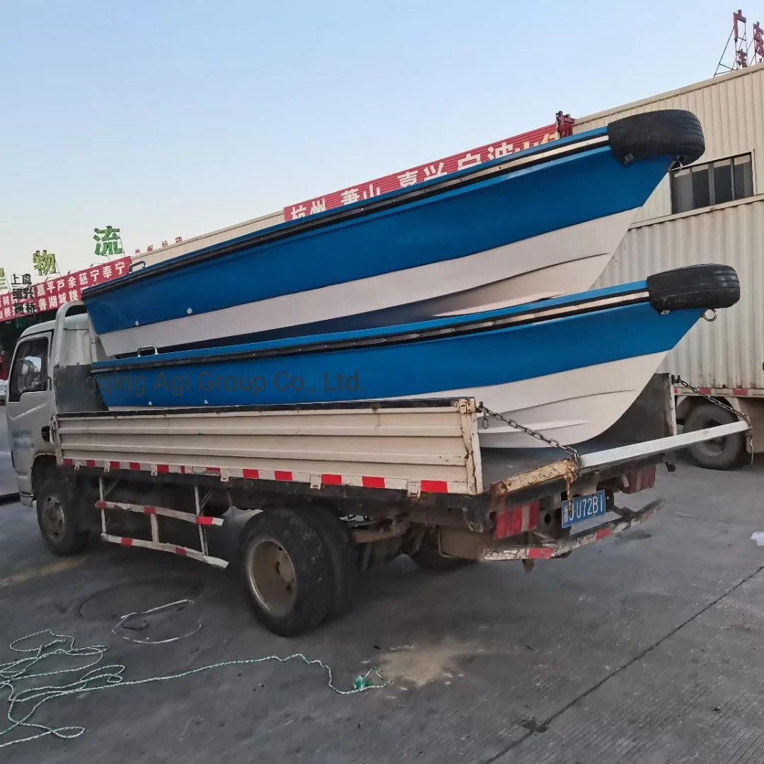 Double-Deck Fiberglass Fishing Boat Cleaning Ship