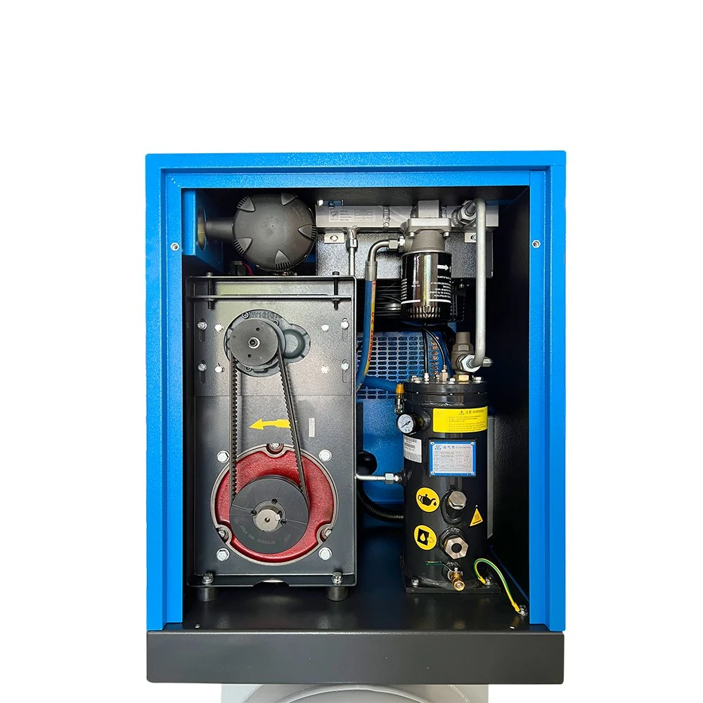 Linghein 8-10 Bar Working Pressure Simple and Convenient Operation Oil Injected Belt Driven Screw Air Compressor