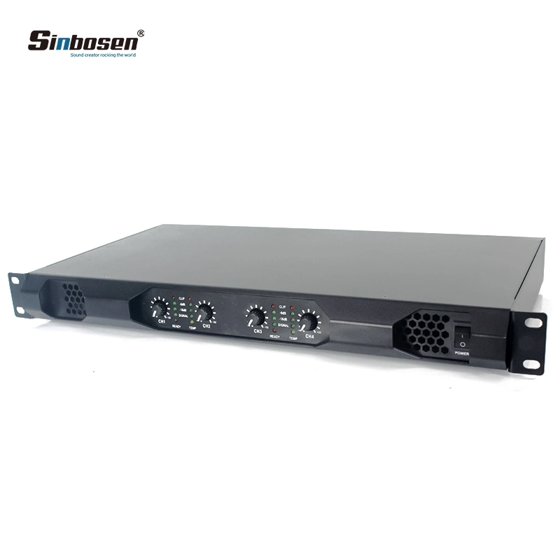 Sinbosen 4 Channel 450W Power K4-450 Professional DJ Home Audio Digital Amplifier