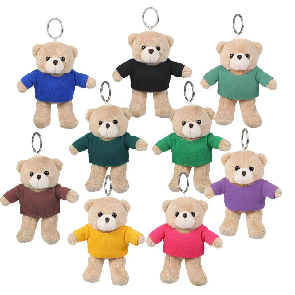 Custom Cute Stuffed Animal Plush Keychain