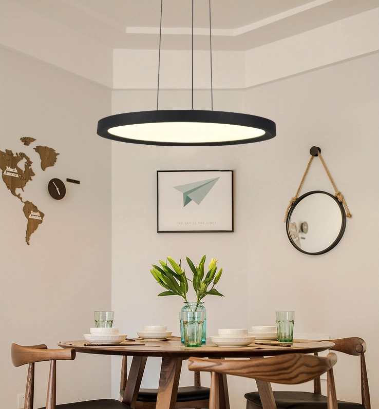 Minimalist Kitchen Lamp Chandeliers Home Decor Round