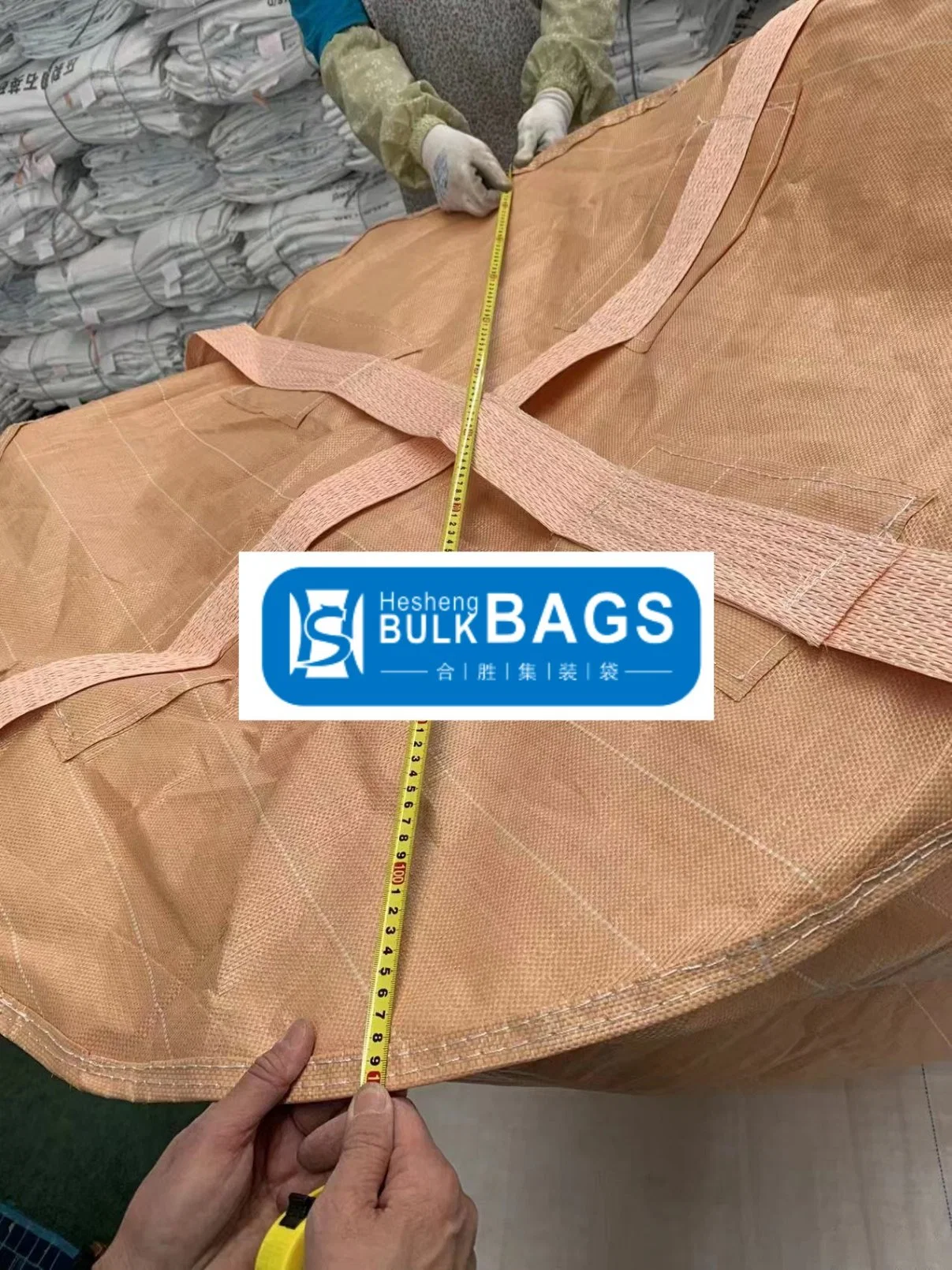 Hesheng 1ton Large Bulk New Material Polypropylene FIBC PP Big Bag