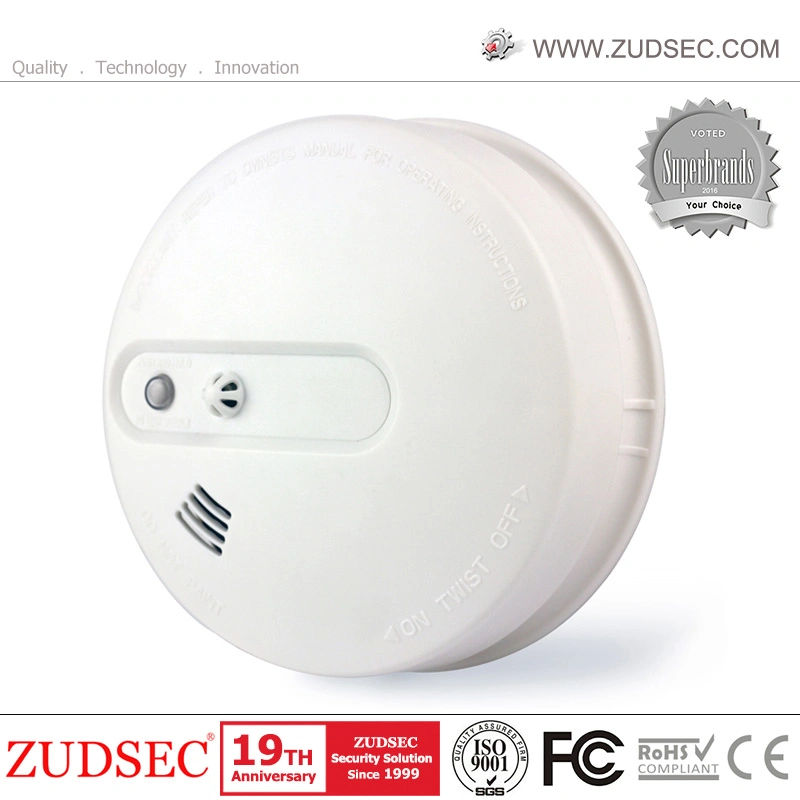 4-Wire Sensor de humo fotoeléctricas alarmas para el hogar