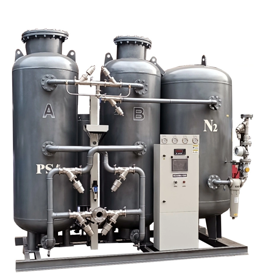 Generador de gas nitrógeno altamente automático para refinería de aceite (ISO/CE/ASME)