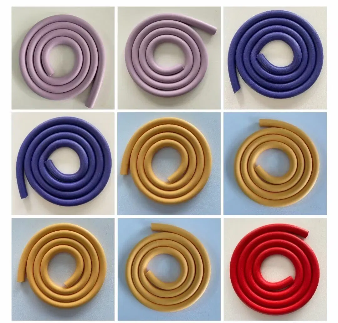 Silicone Sponge Cord, Silicone Foam Rubber Cord Extrusions Sealing Strips