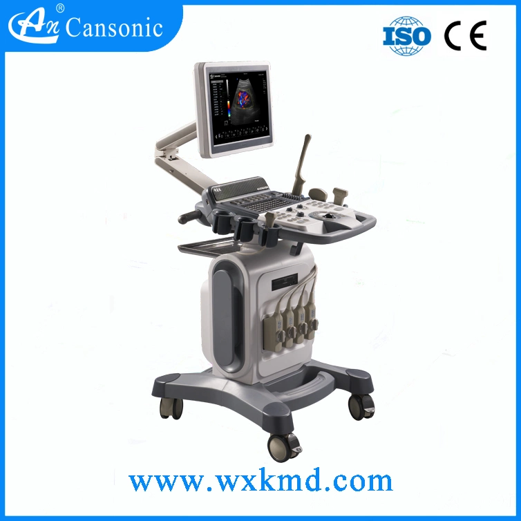 Trolley Color Doppler Ultrasound Scanner with Cardic Function (K10)