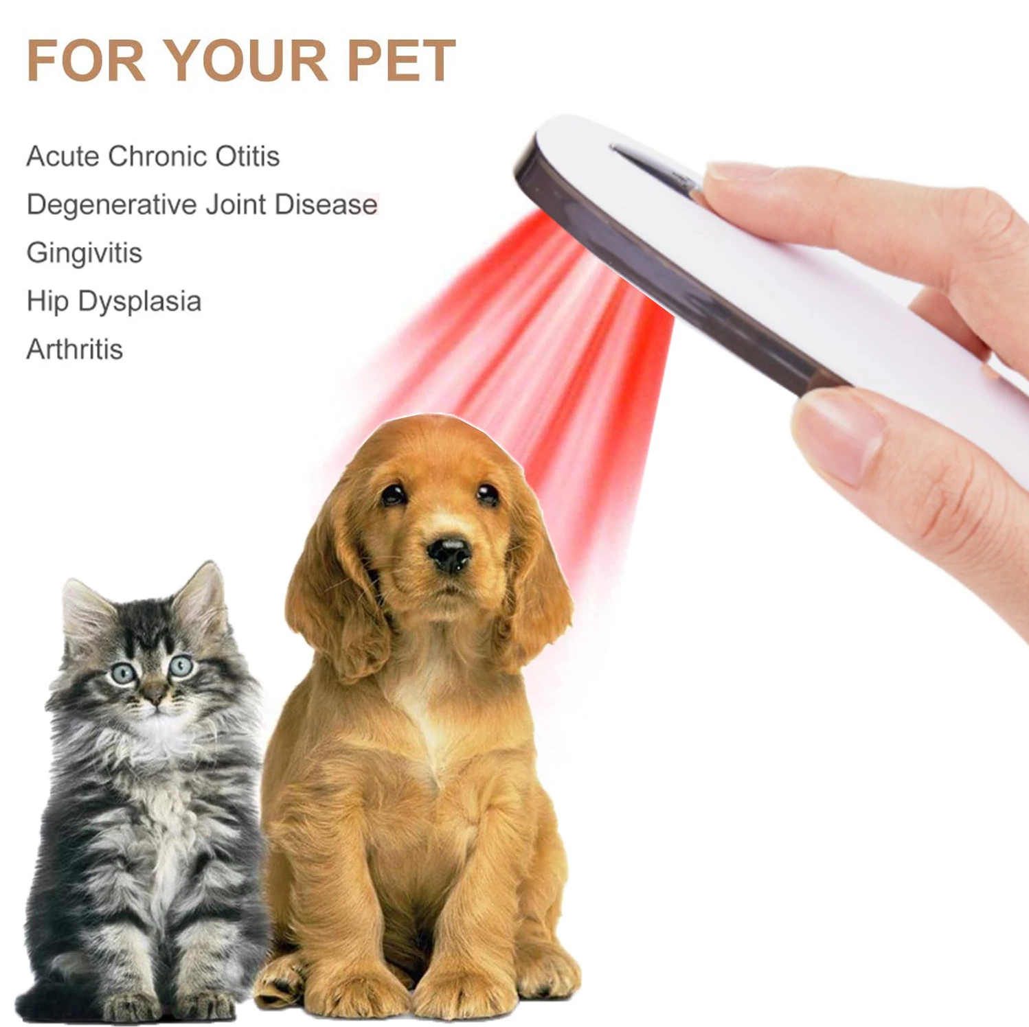 USB Infrared Light Therapy Instrument for Pets to Promote Wound Healing Pet Pain Relief Healing Light Veterinary Medical