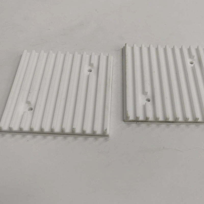 Custom High Thermal Conductivity Electrical Transistor Insulation Aluminum Oxide 95% Al2O3 Alumina Ceramic Heat Sink Plate