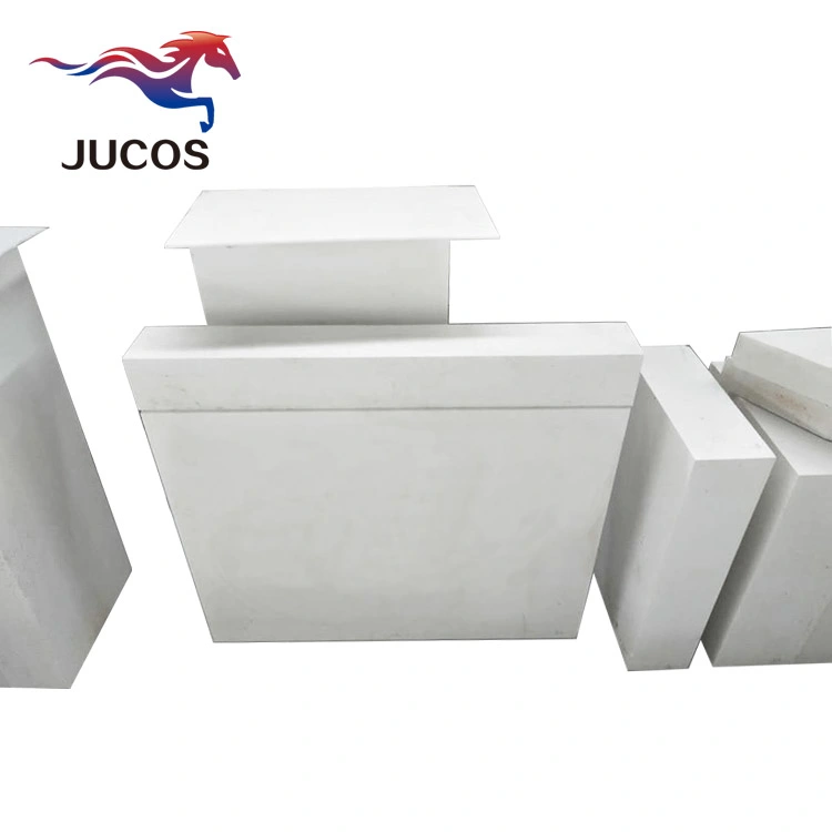 Zro2 Fused Cast Azs41 Anti Acid Brick Azs33 Zirconia Corundum Block for Glass Kiln