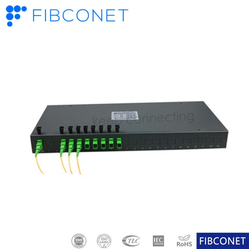 FTTH SC APC Type tiroir montage en rack PLC raccordement Fibre optique de panneau ODF