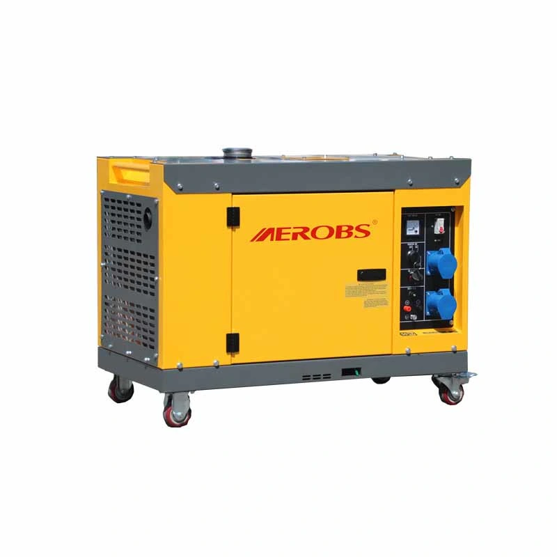 New Double Cylinder Optional ODM&OEM 10kw/12kw/15kw 230V 45.4A Silent Diesel Generator