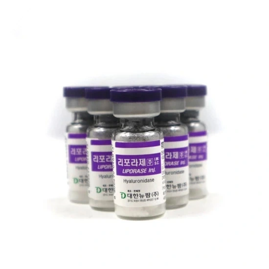 Dissolves Hyaluronic Acid Dermal Filler Liporase Hyaluronidase Powder Injection