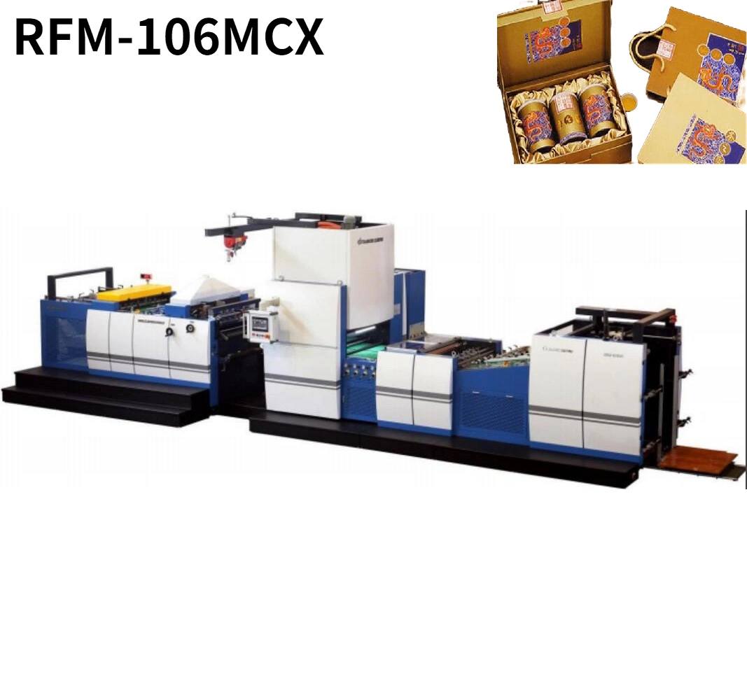 Hot Knife Patent Aluminum Laminated Film Cutting Laminating Machine (RFM-106MCX)