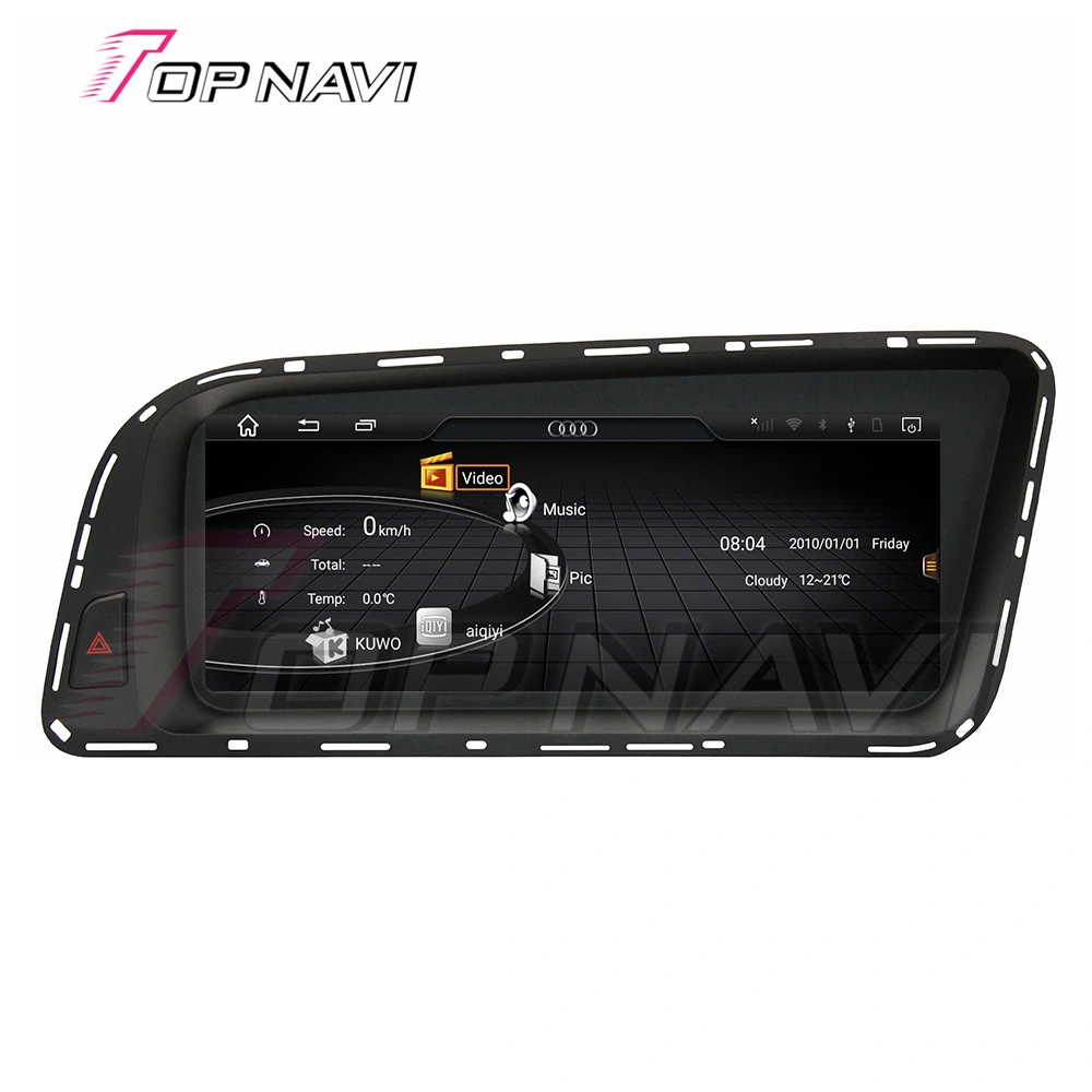 8,8 pouces 10 Android système audio de voiture pour Audi Q5 2009 2010 2011 2012 2013 2014 2015 2016 2017 voiture pour le lecteur de DVD