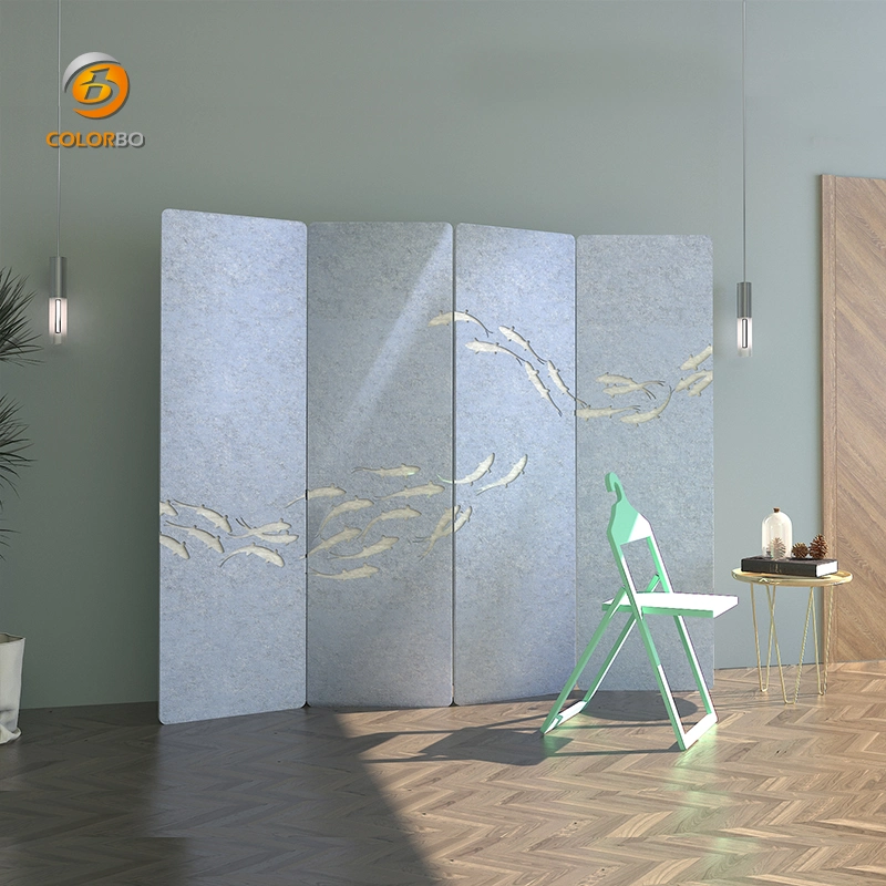 Sound Absorption Screen Polyester Fiber Partition Screen