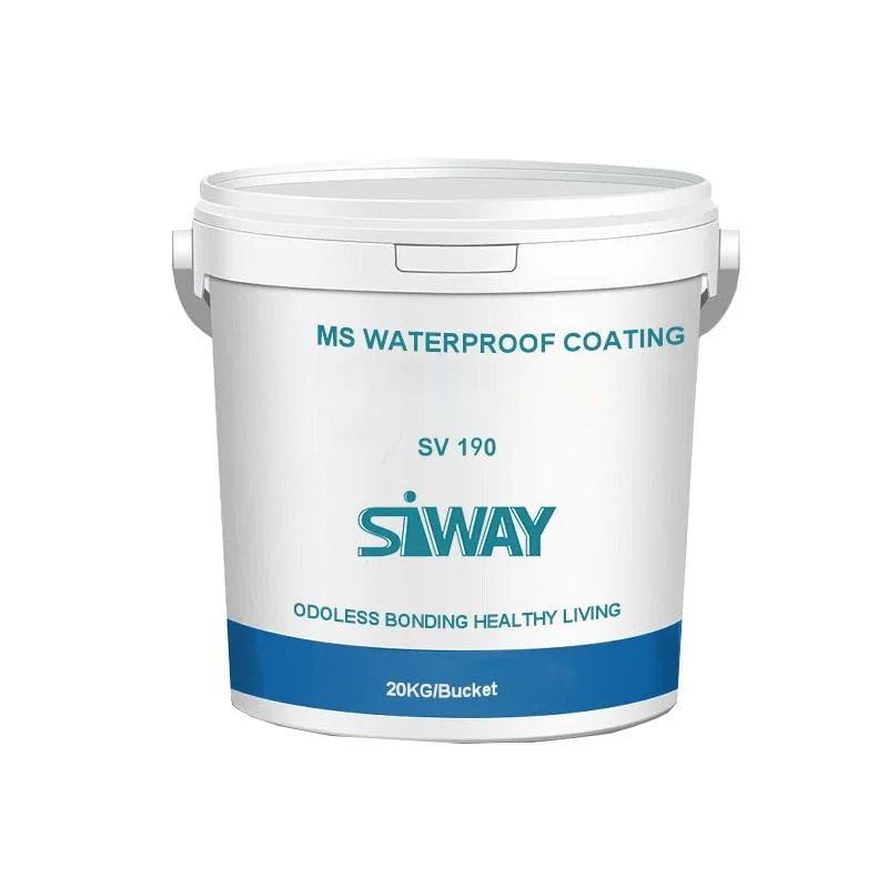 Spray Waterproof Coating PU Polyurethane Acid and Alkali Resistant Roof Liquid Silicone Rubber