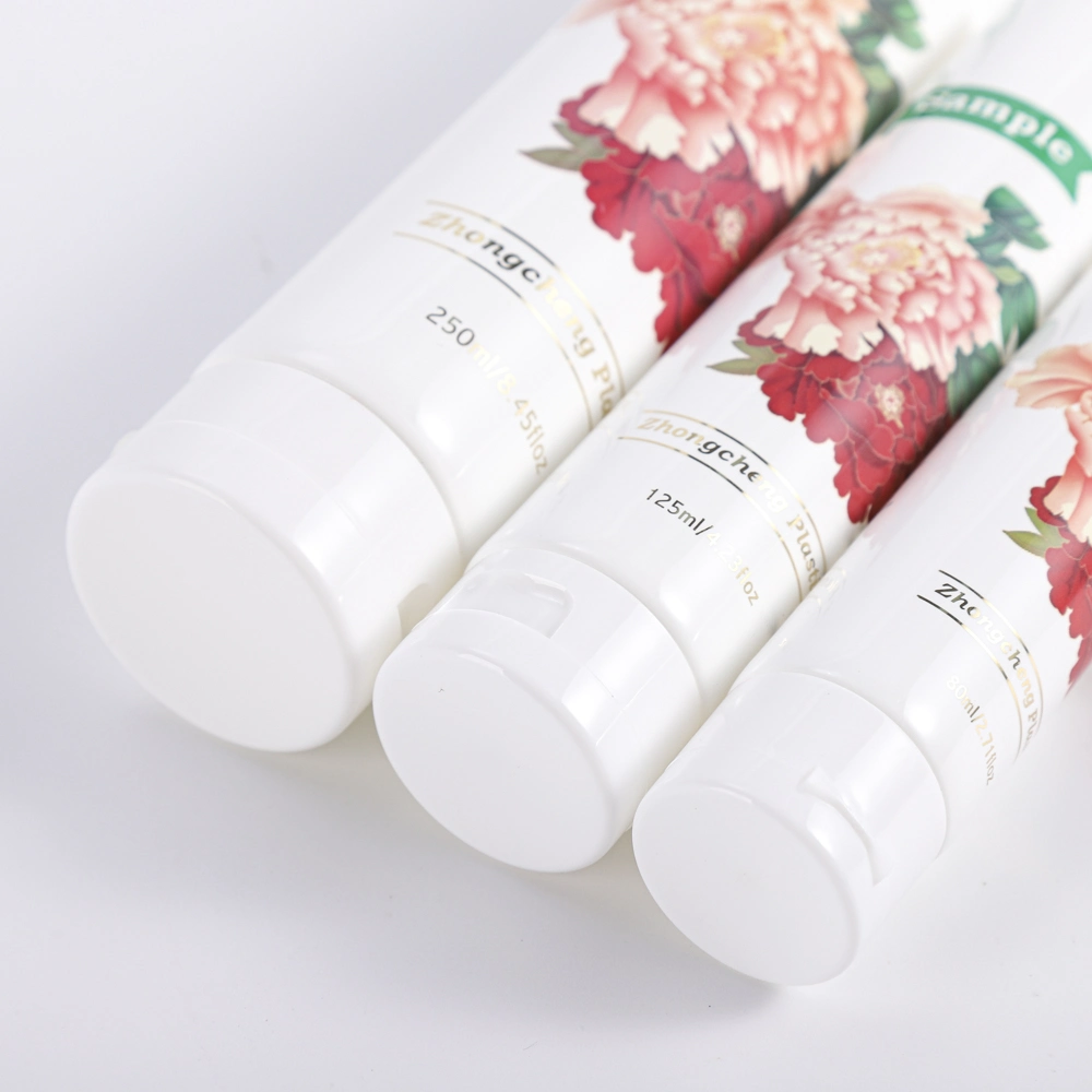 100ml Cosmetic White Cleansing Hand Cream Squeeze leere Tube Verpackung Schlauch Verpackungsmaterial Hand Creme Tube Herstellung