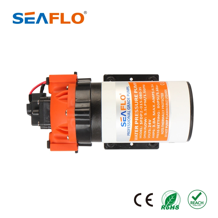 80 Psi 12V Portable Pressure Diaphragm Pump for Washing