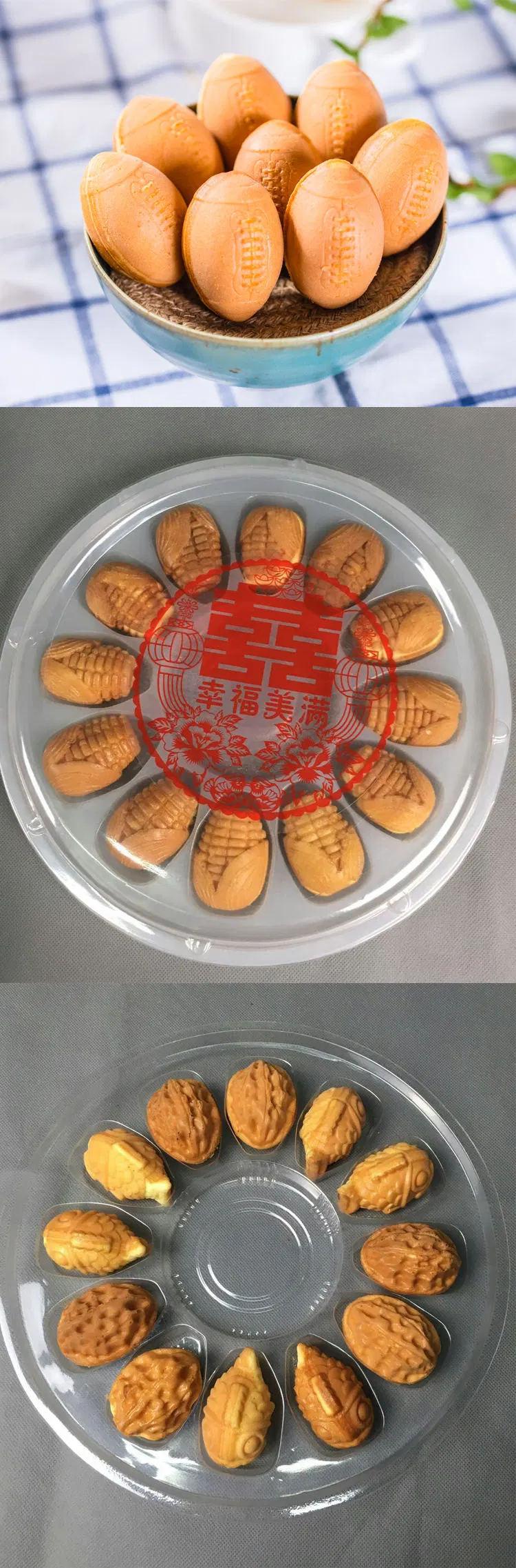 Commercial Automatic Taiyaki Waffle Maker Manjoo Cake Making Equipment Walnut Cake Machine Price