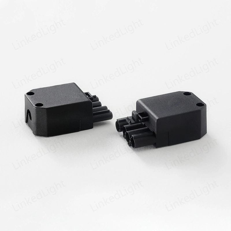 5 Way Male Female Cable Fast Connector Screwless Terminal Block Supplier