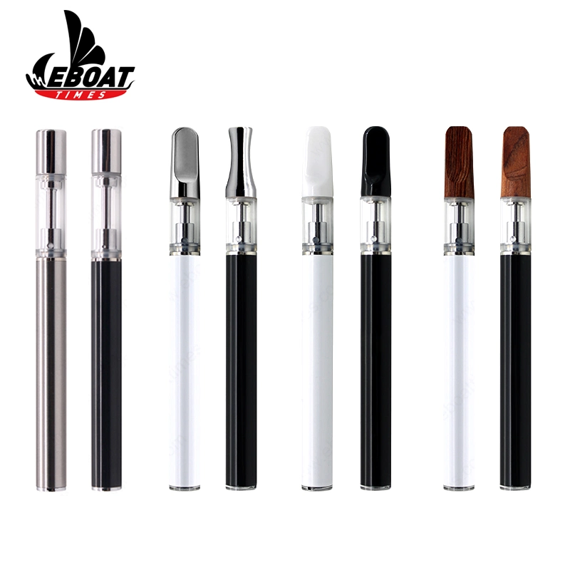 Batería desechable VAPE Pen Glass Tank 0,5ml 350 mAh Lápiz grueso VAPE