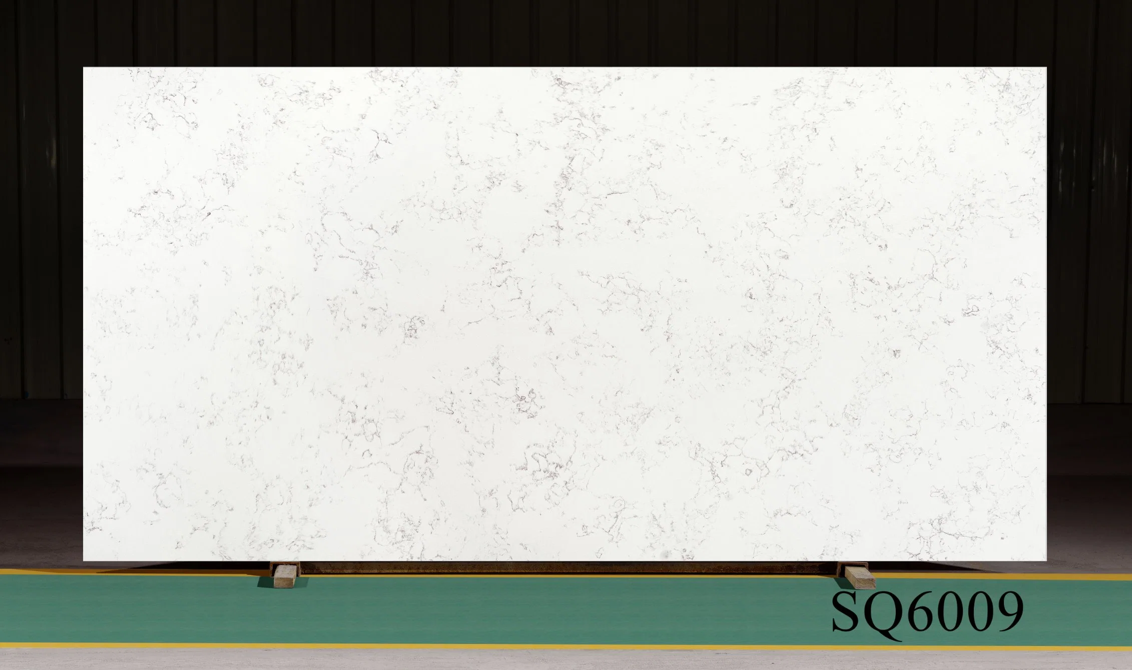 Artificial/Engineered/Quartz Stone Carrara White for Countertop&Bathroom Tops with Good Price