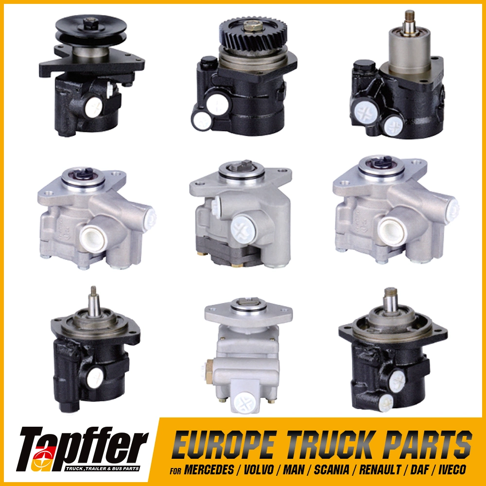 Truck Power Steering Pump for Mercedes Benz / Scania / Volvo / Man / Renault / Daf Heavy Duty Trucks Spare Parts