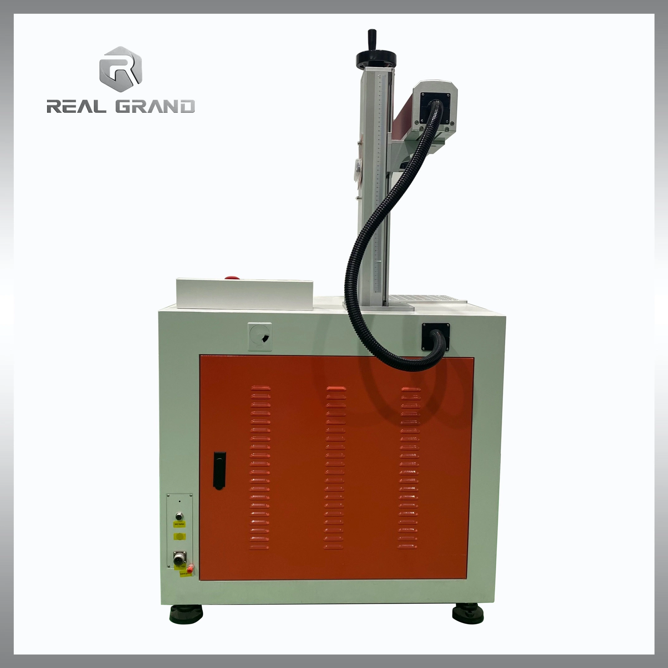 High quality/High cost performance  20W Laser Fiber Marking Machine Logo Maker Machine for Metal Nameplate