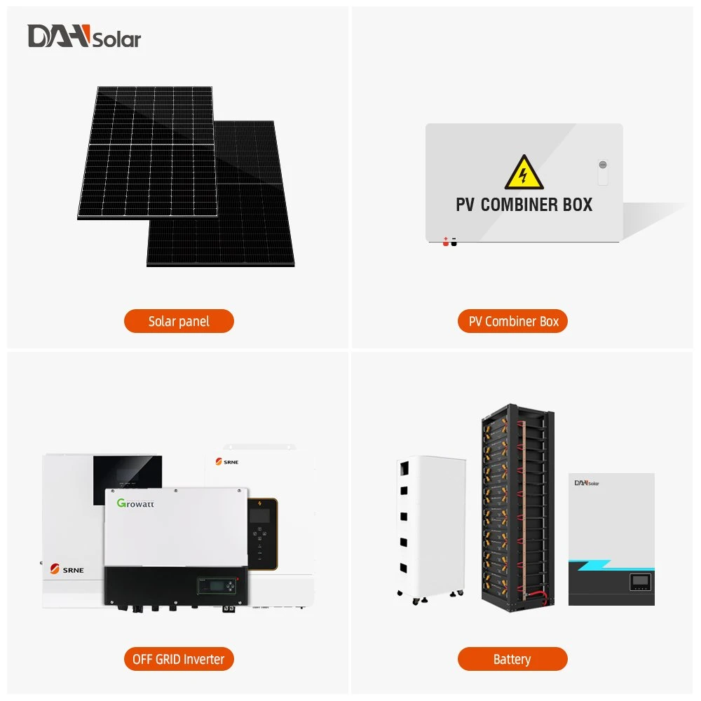 Renewable Energy System 30kw 50kw Solution Dah Solar