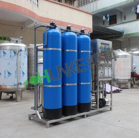 Water Treatment Machine 1 Ton RO Water Purification System 1000lph Reverse Osmosis Plant