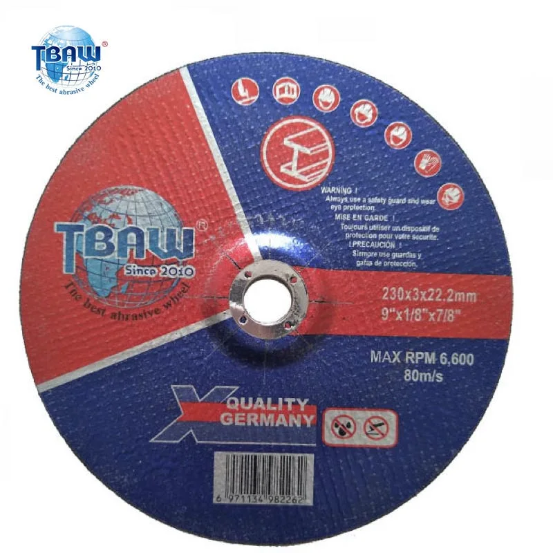 180X3X22mm 7 Inch OEM Abrasive Polishing Cut off Disc Flap Tooling Cutting and Grinding Wheel T42 Cutting Disc Made in China Tools