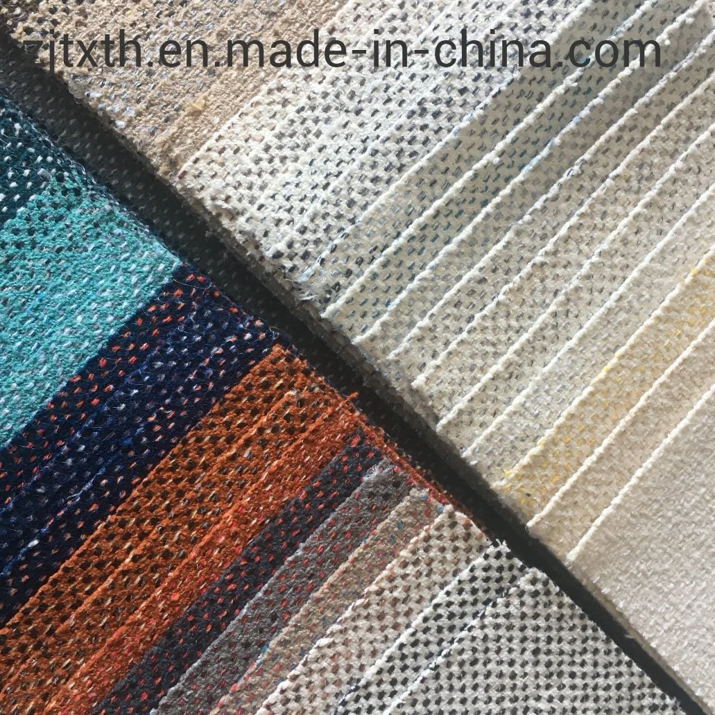 2020 New Style Linen Stripe Fabric for Sofa Cover Fabric and Pillow Cover Material