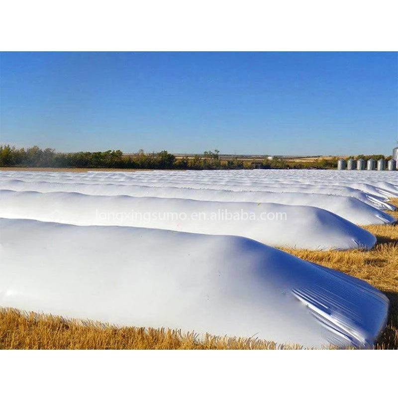 La película de la bolsa de ensilaje de agrícola, Bolsas para embalaje pesado Saco de paja de maíz, arroz, el almacenamiento