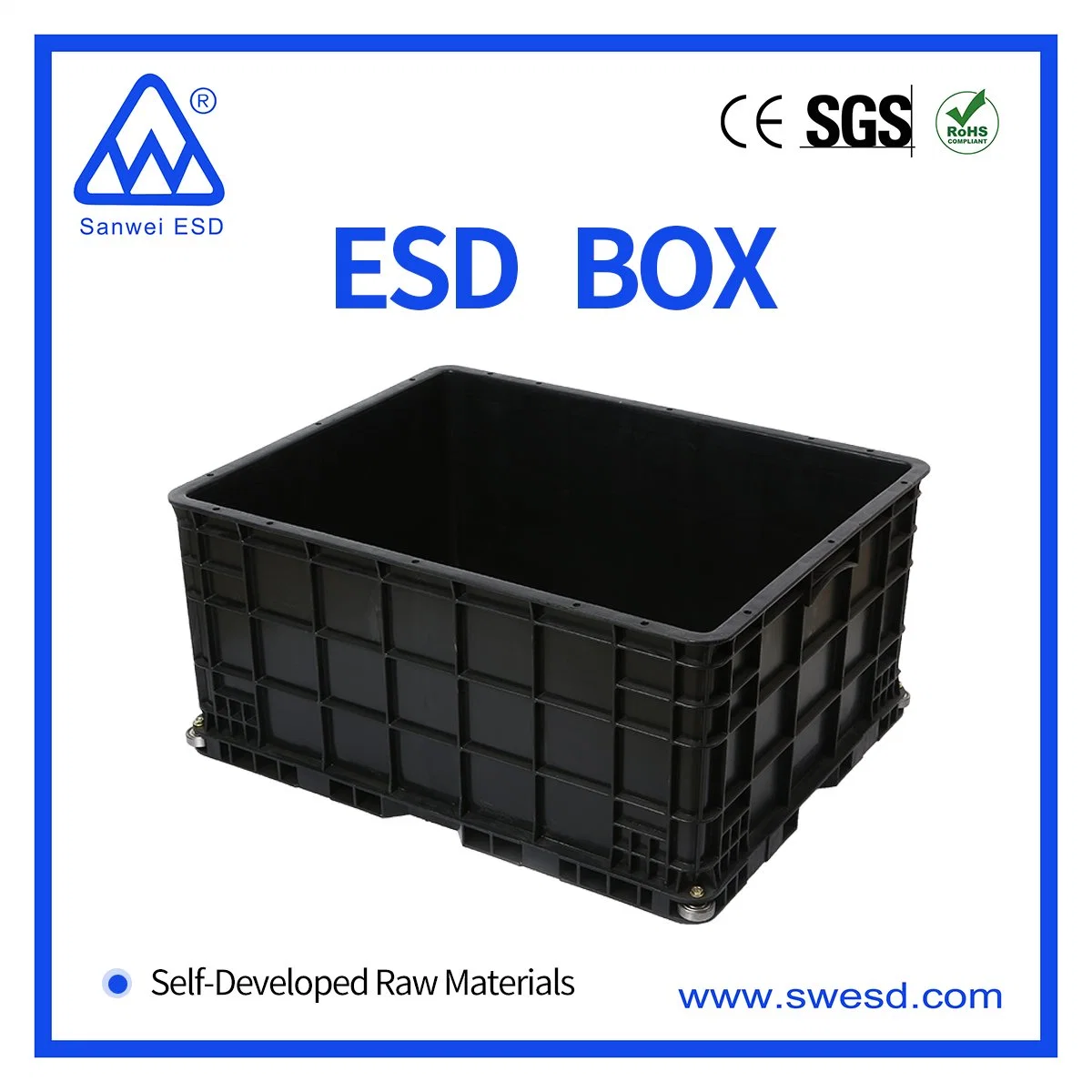 Plastic Box Custom Printing Sensitive Component Factory Used
