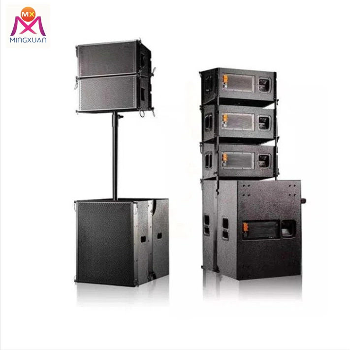 Alto-falante Subwoofer Ativo Profissional de 12 polegadas 2 vias Line Array com Caixas de Som Amplificadas