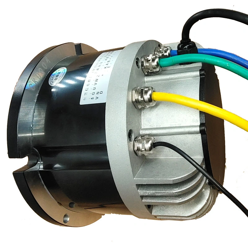 Lk215-04-15 48V 4000W großer Drehmoment bürstenloser DC-Servomotor Parameter Niederspannung 25,5n. M 1500rpm Marine Motor Heavy Farm Vehicle Golf Battery Car 48V 4000W