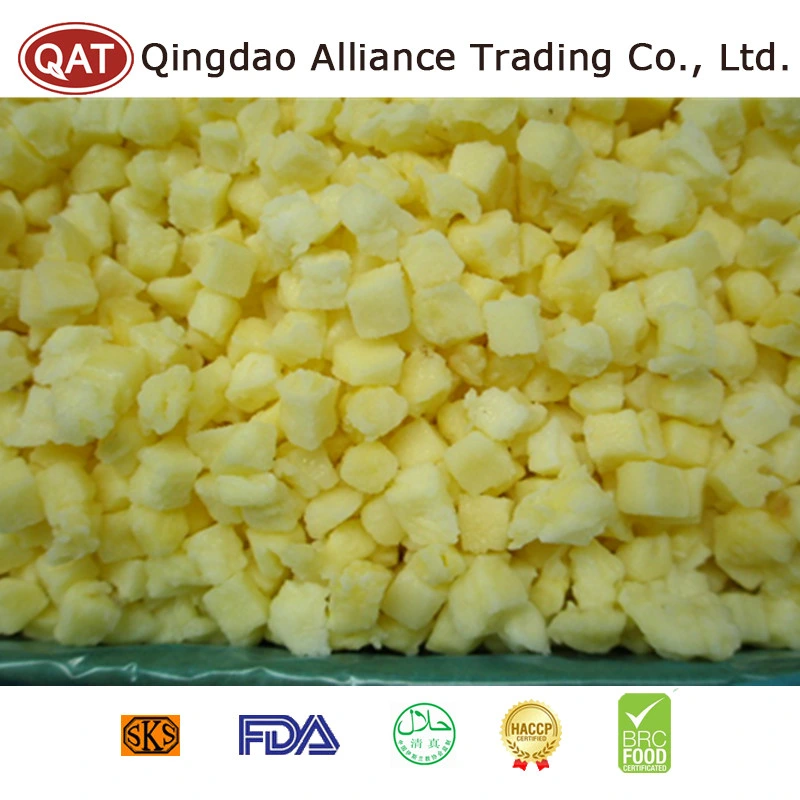 Top Quality China Natural Freeze Frozen IQF Diced Red Apple with Competitive Price