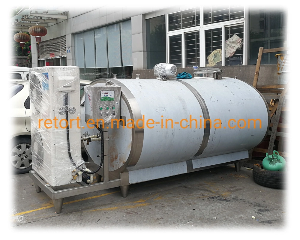 4000 Liter Stainless Steel Cooling Milk Tank
