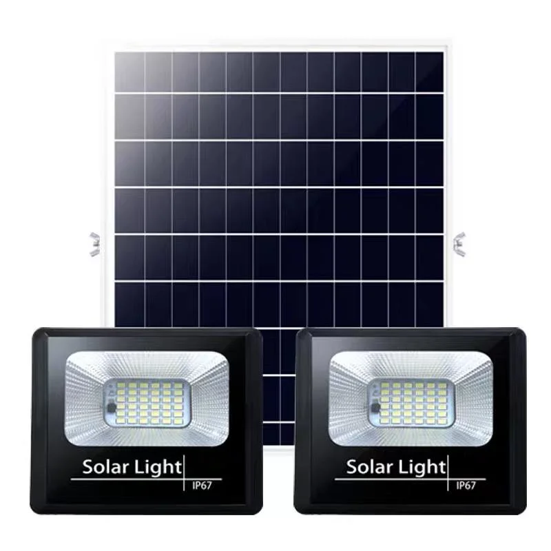 LED solar industrial refletor exterior LED diretamente à prova de água LED de jardim Iluminação de Energia solar