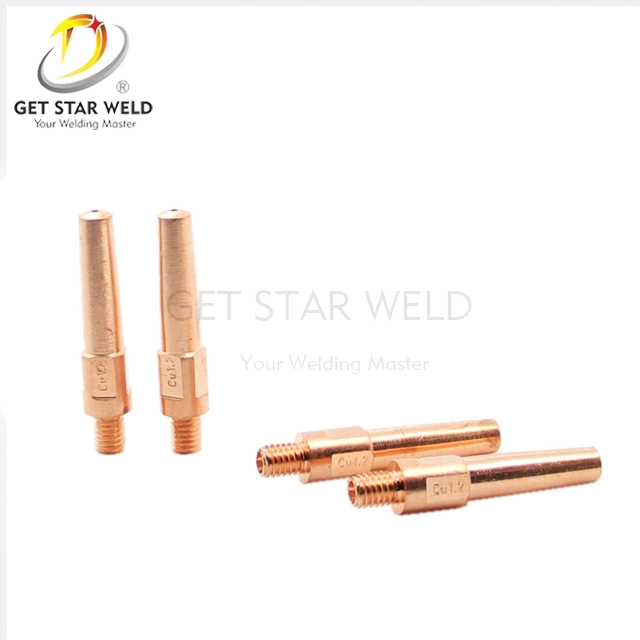 Get Star Weld 200A/350A/500A M6*45/40mm Panasonic MIG Mag CO2 Welding Torch Copper Contact Tip