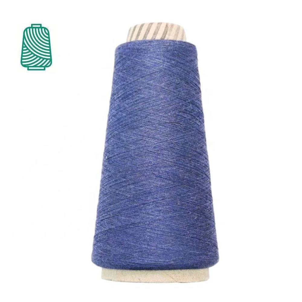 Poly/Cotton Yarn 2 Ply Ne 60 for Weaving/Knitting, Dyed