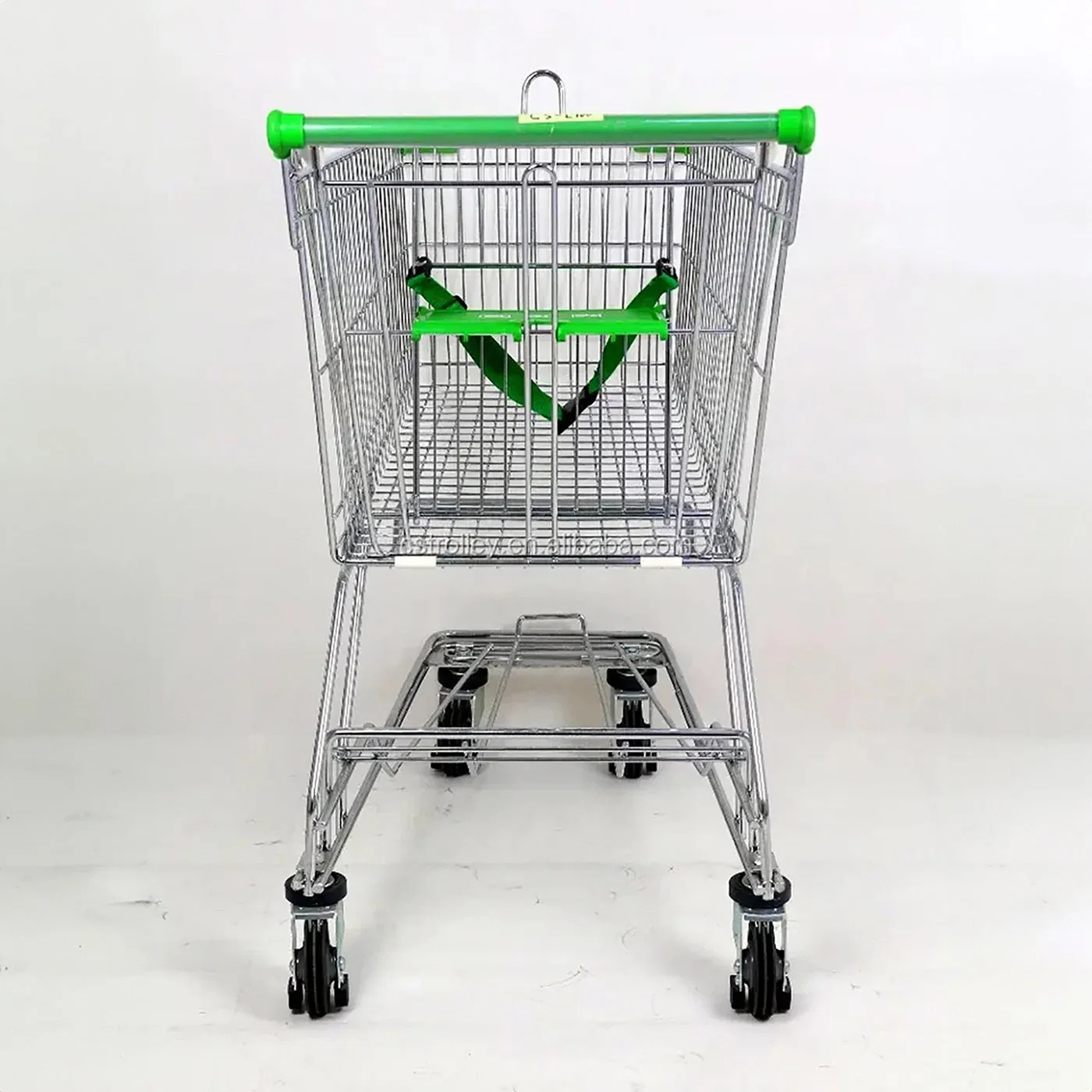 Bold Colored Metal Shopping Trolleys Build Brand Recognition