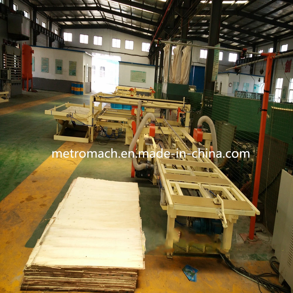 Wood Based Plywood Sizer Machine Cutting Saw Panel Trimming Saw Machine